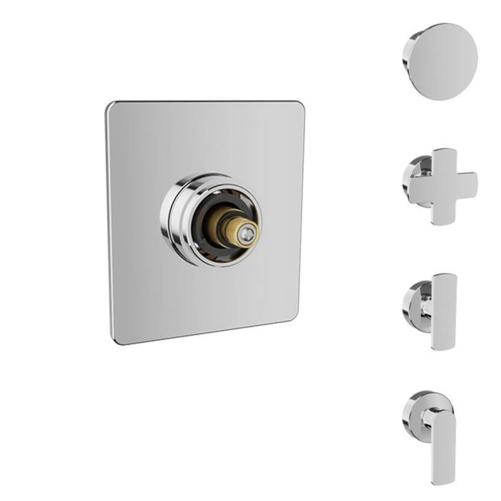 Trim only for 3/4'' thermostatic valve (without handle)