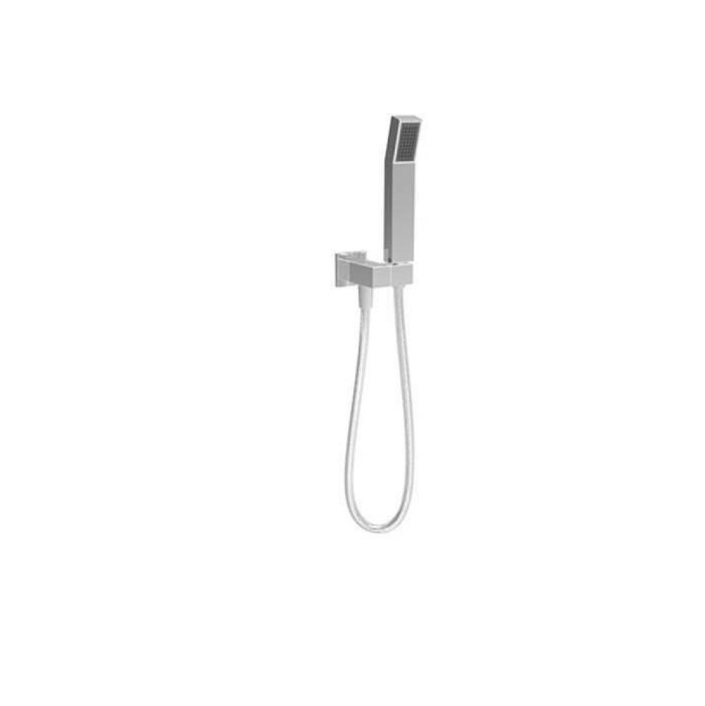 1-Spray Anti-Limestone Hand Shower On Wall-Mounted Supply Elbow