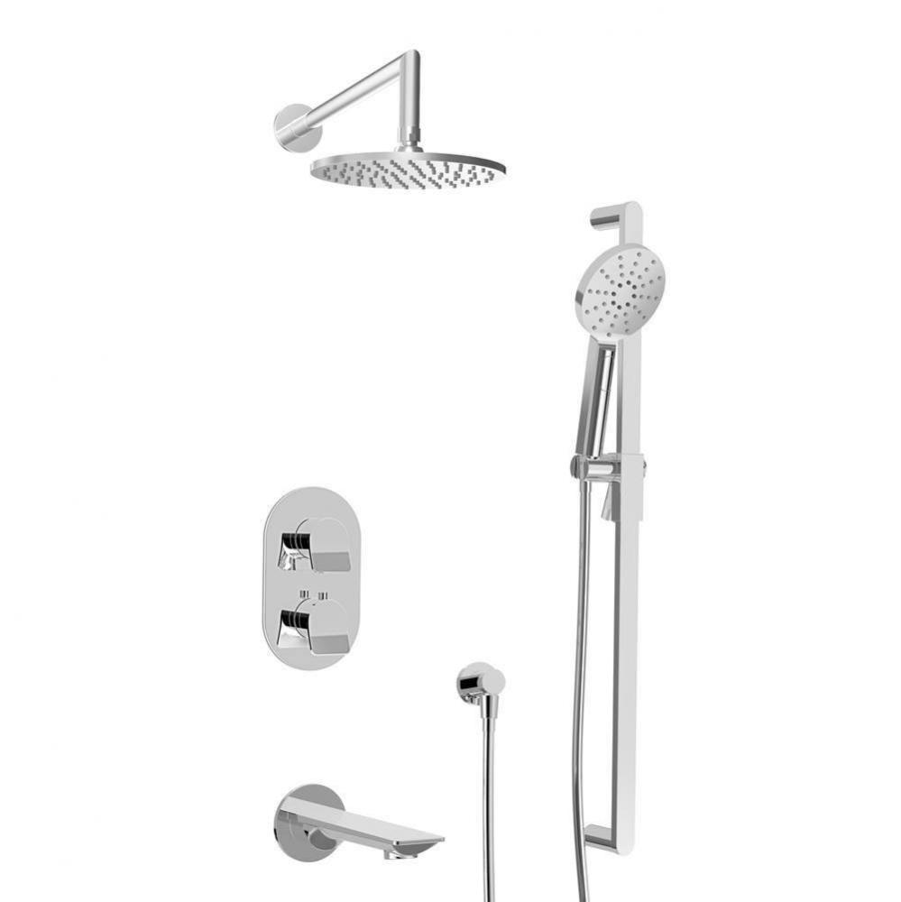 Trim Only For Thermostatic Pressure Balanced Shower Kit