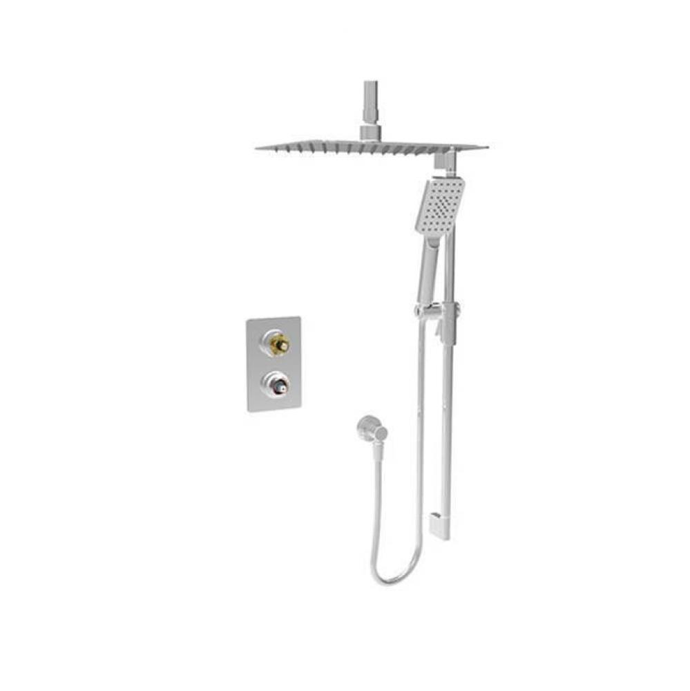 Complete Pressure Balanced Shower Kit (Non-Shared Ports)(Without Handle)