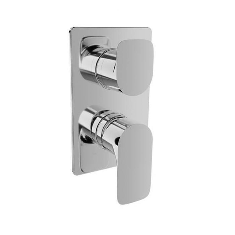 Trim Only For Pressure Balanced Shower Control Valve With 2-Way Diverter