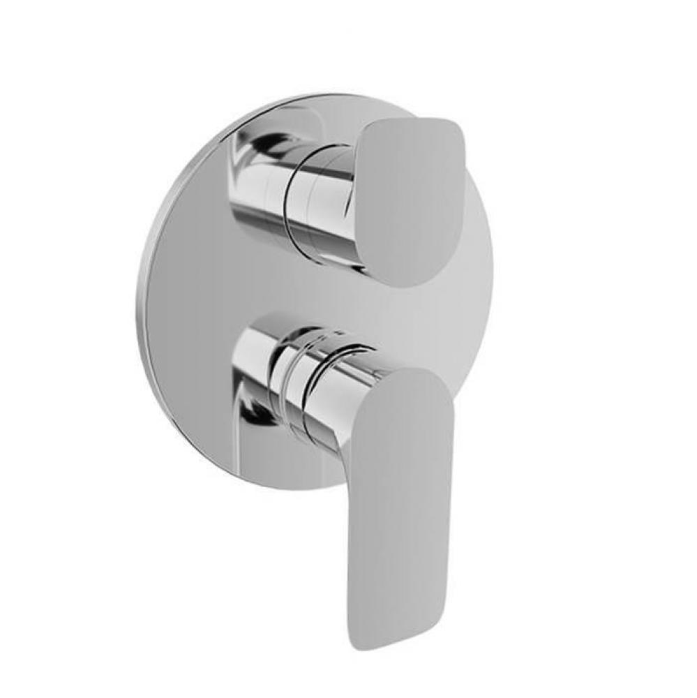 Trim Only For Pressure Balanced Shower Control Valve With 2-Way Diverter