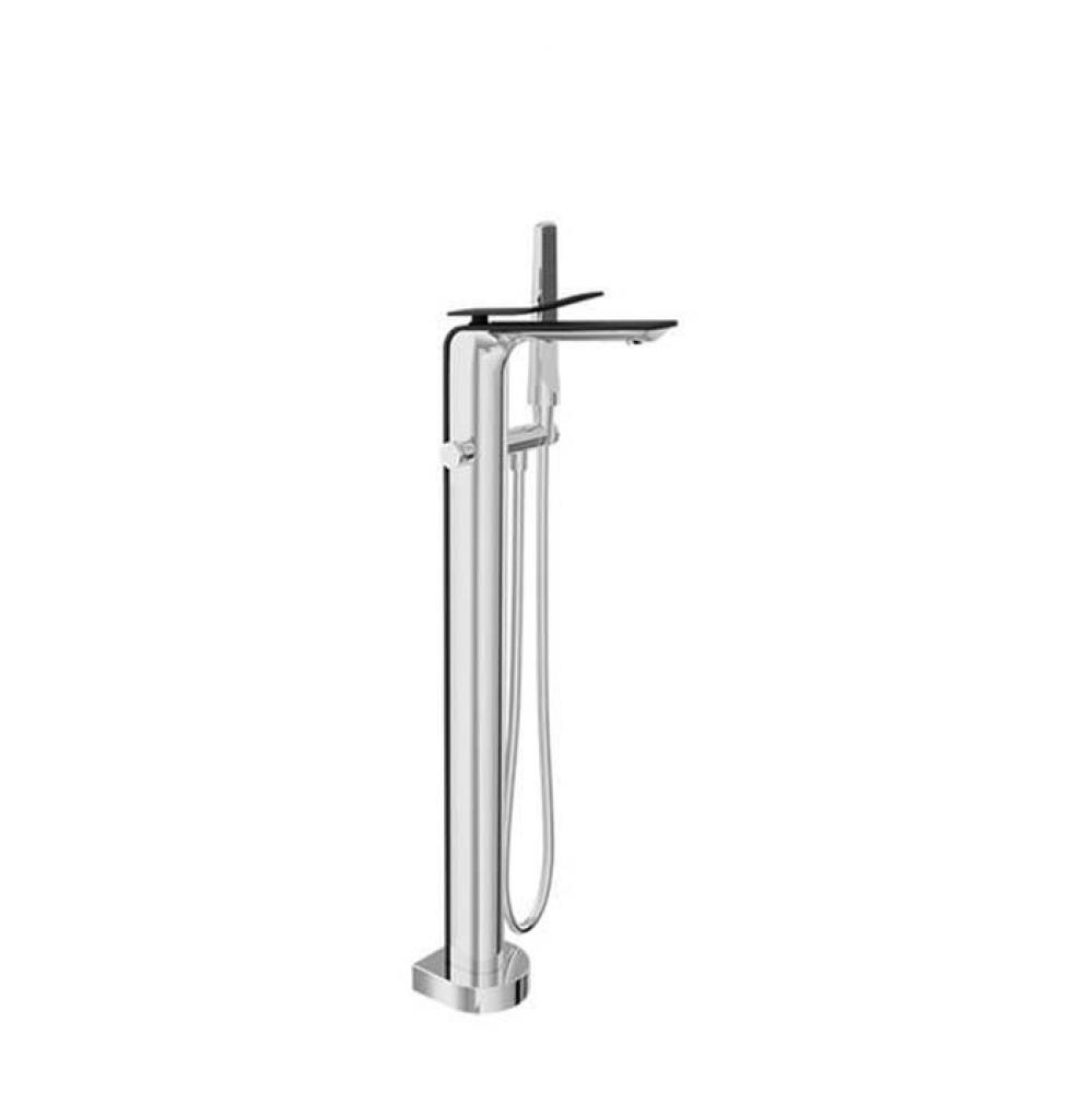 Trim Only For Floor-Mounted Tub Filler With Hand Shower