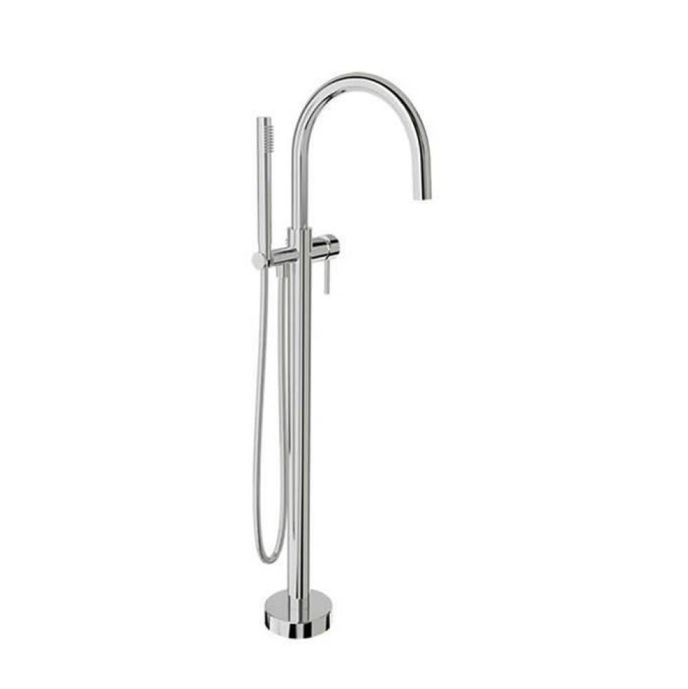 Trim Only For Floor-Mounted Tub Filler With Hand Shower