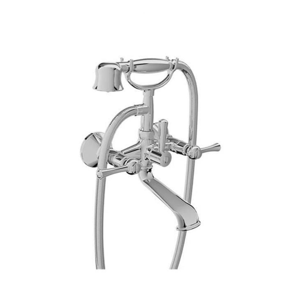 Exposed Tub-Shower Mixer With Hand Shower