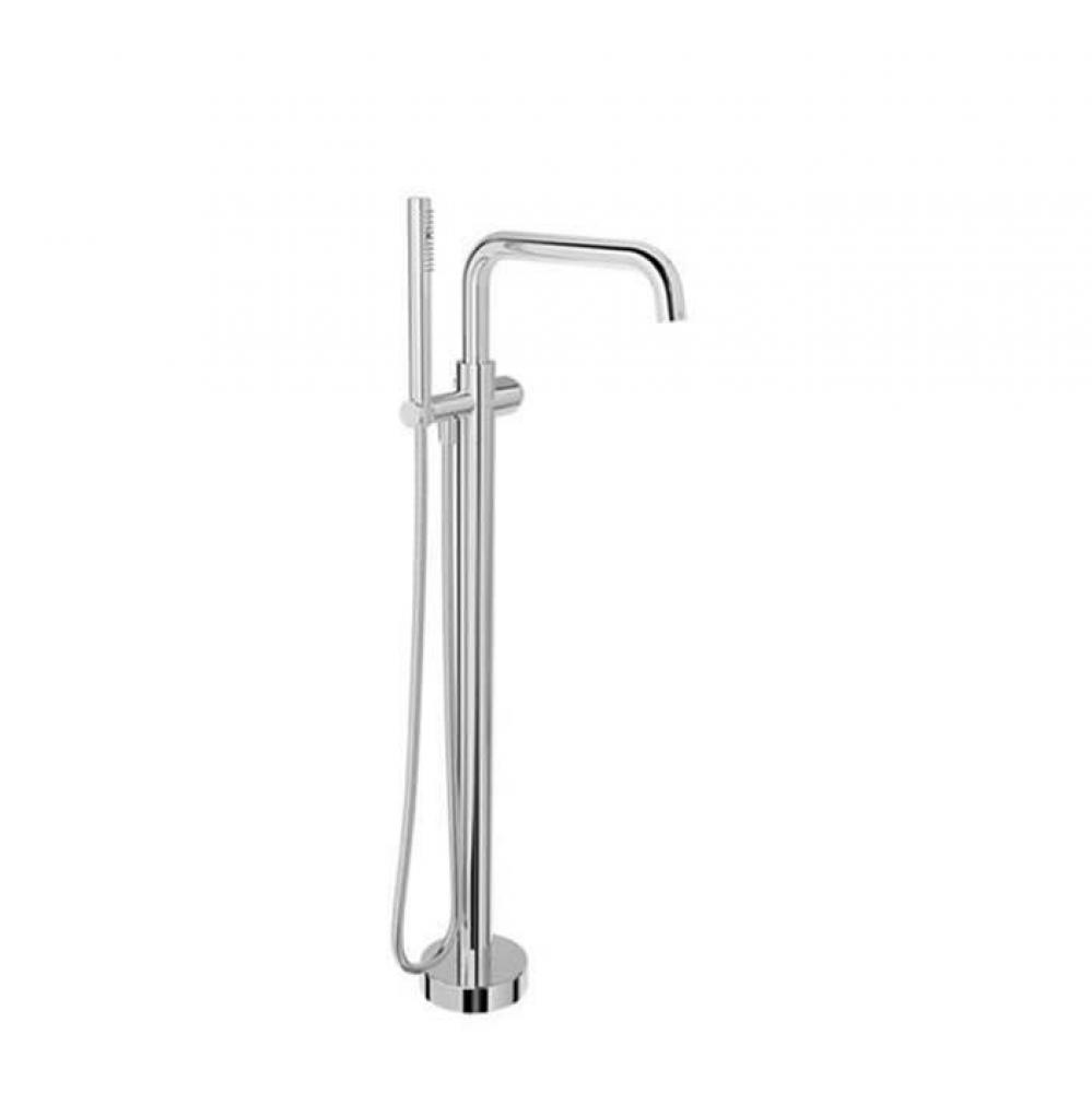 Trim Only For Floor-Mounted Tub Filler With Hand Shower (Without Handle)