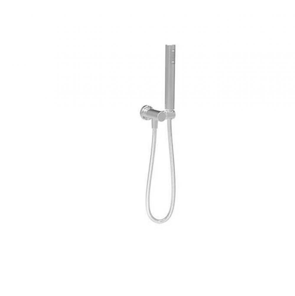 1-Spray Anti-Limestone Hand Shower On Wall-Mounted Supply Elbow