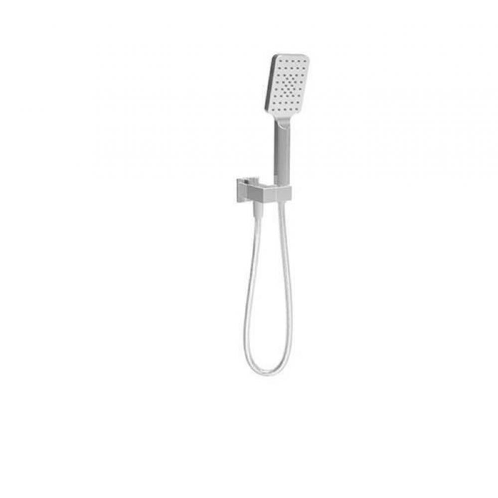 3-Spray Anti-Limestone Hand Shower On Wall-Mounted Supply Elbow