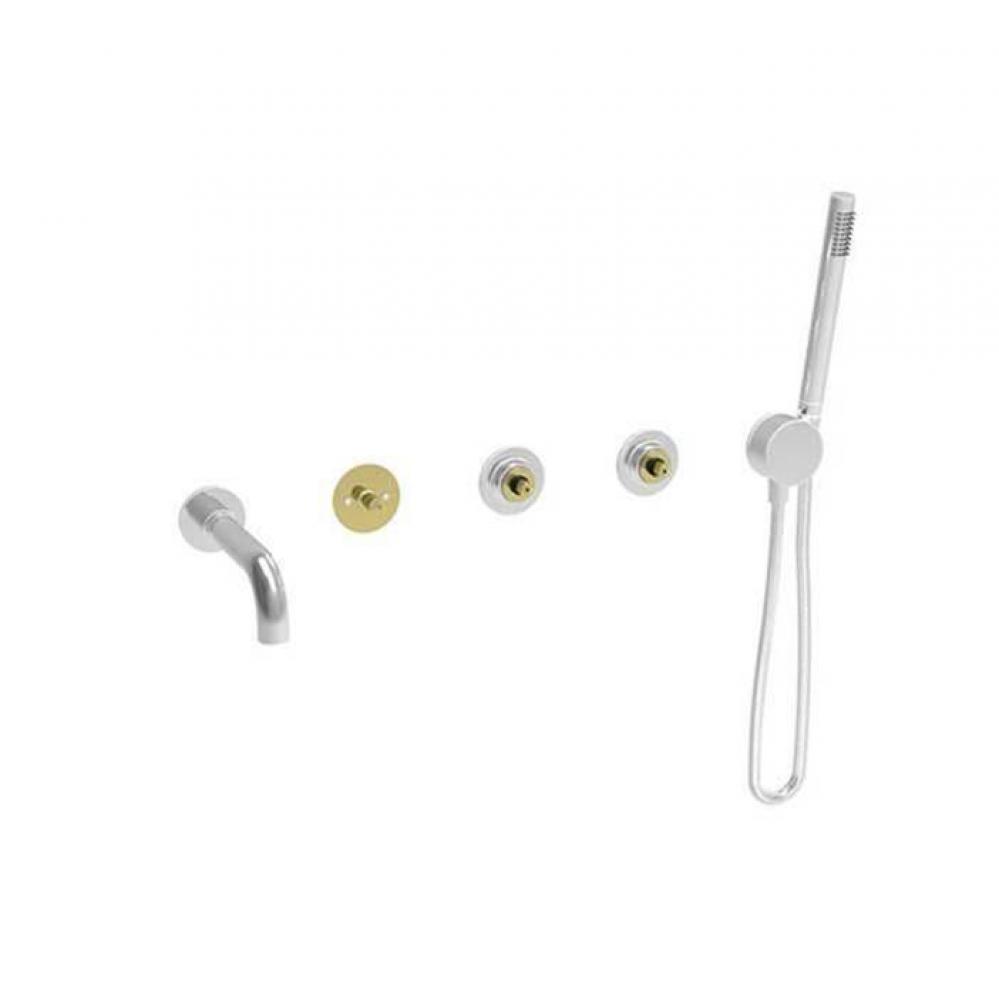 Complete Thermostatic Shower Kit (Non-Shared Ports)(Without Handle)