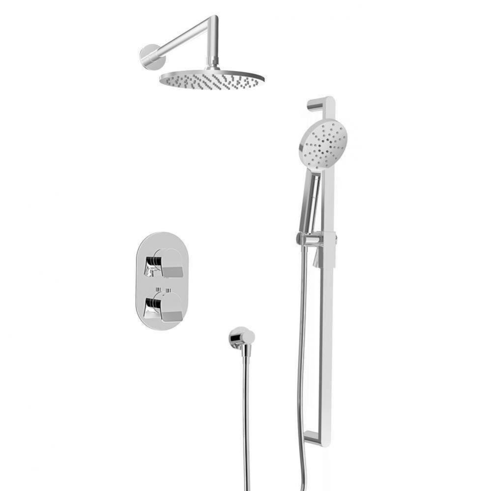 Complete Thermostatic Pressure Balanced Shower Kit