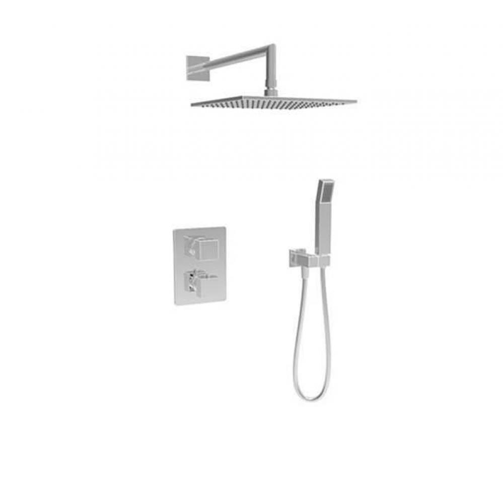 Complete Thermostatic Pressure Balanced Shower Kit (Non-Shared Ports)