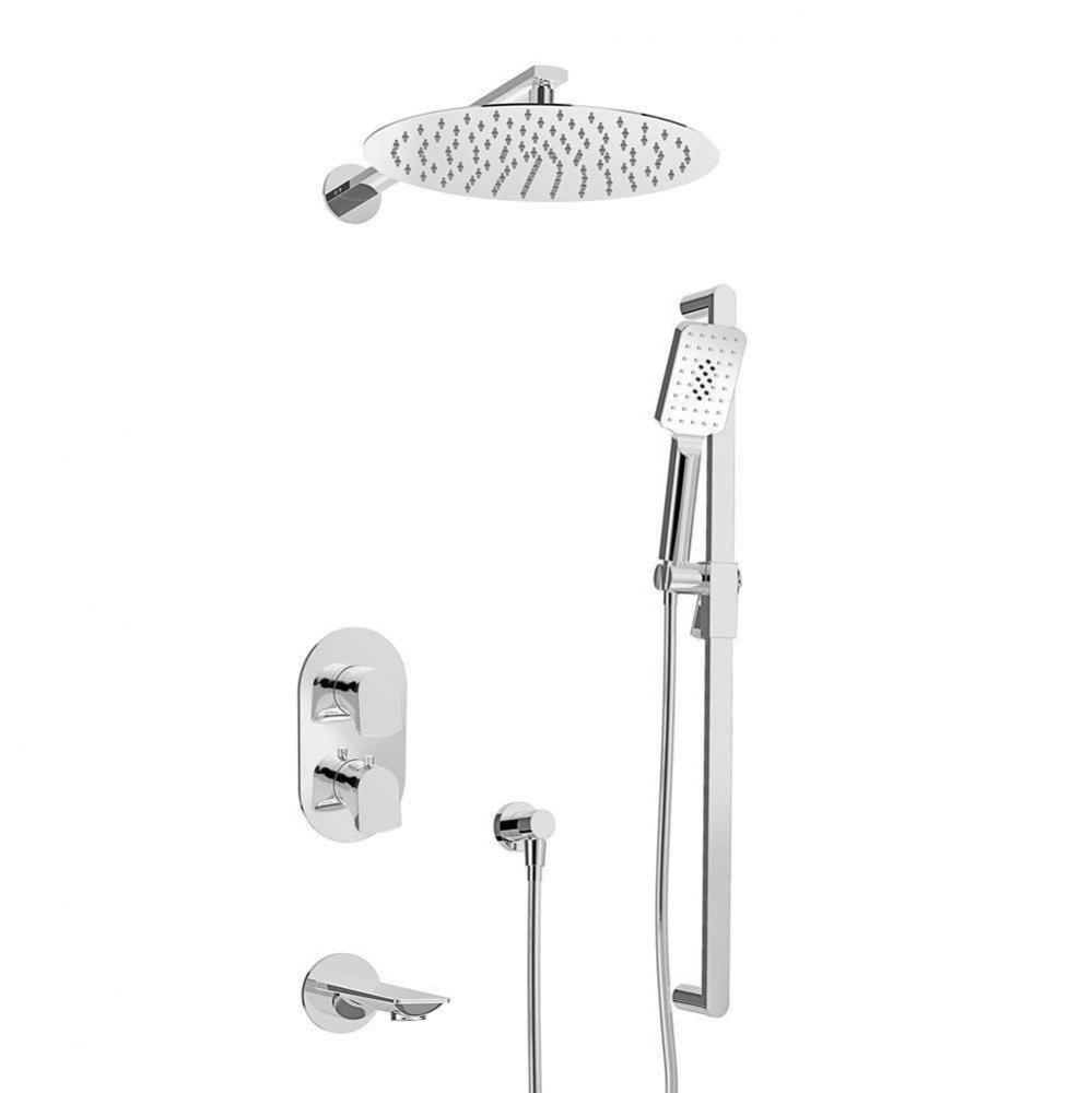 Trim Only For Thermostatic Pressure Balanced Shower Kit