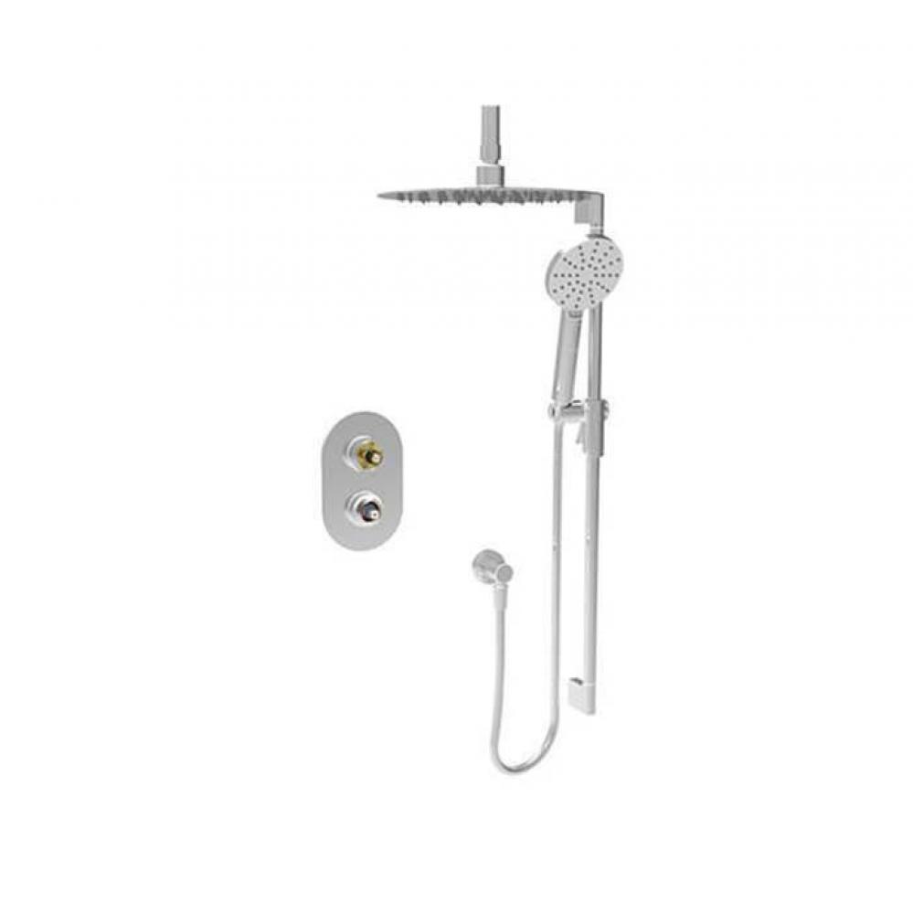 Complete Pressure Balanced Shower Kit (Without Handle)