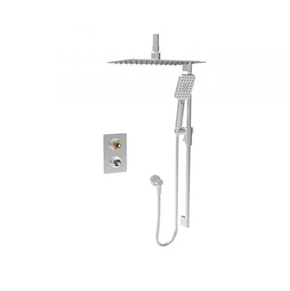 Complete Pressure Balanced Shower Kit (Without Handle)