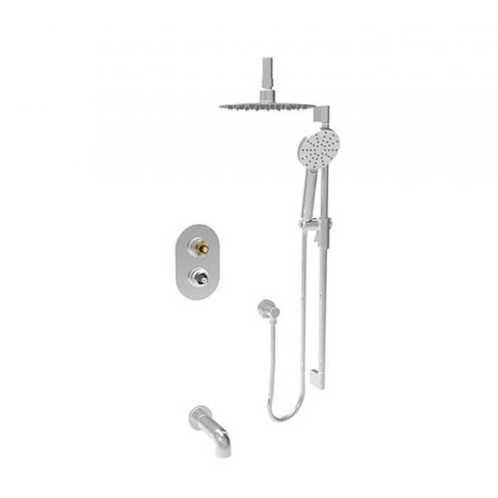 Complete Pressure Balanced Shower Kit (Without Handle)