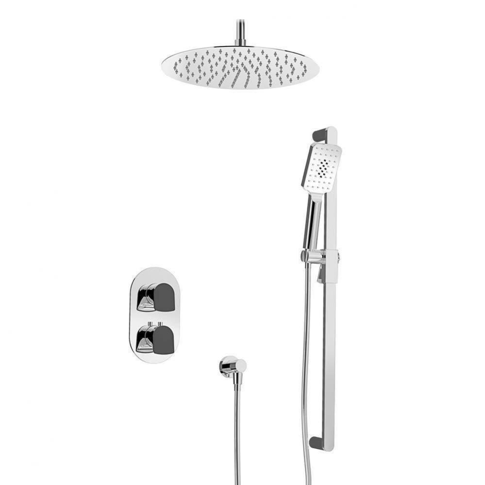 Trim Only For Thermostatic Pressure Balanced Shower Kit