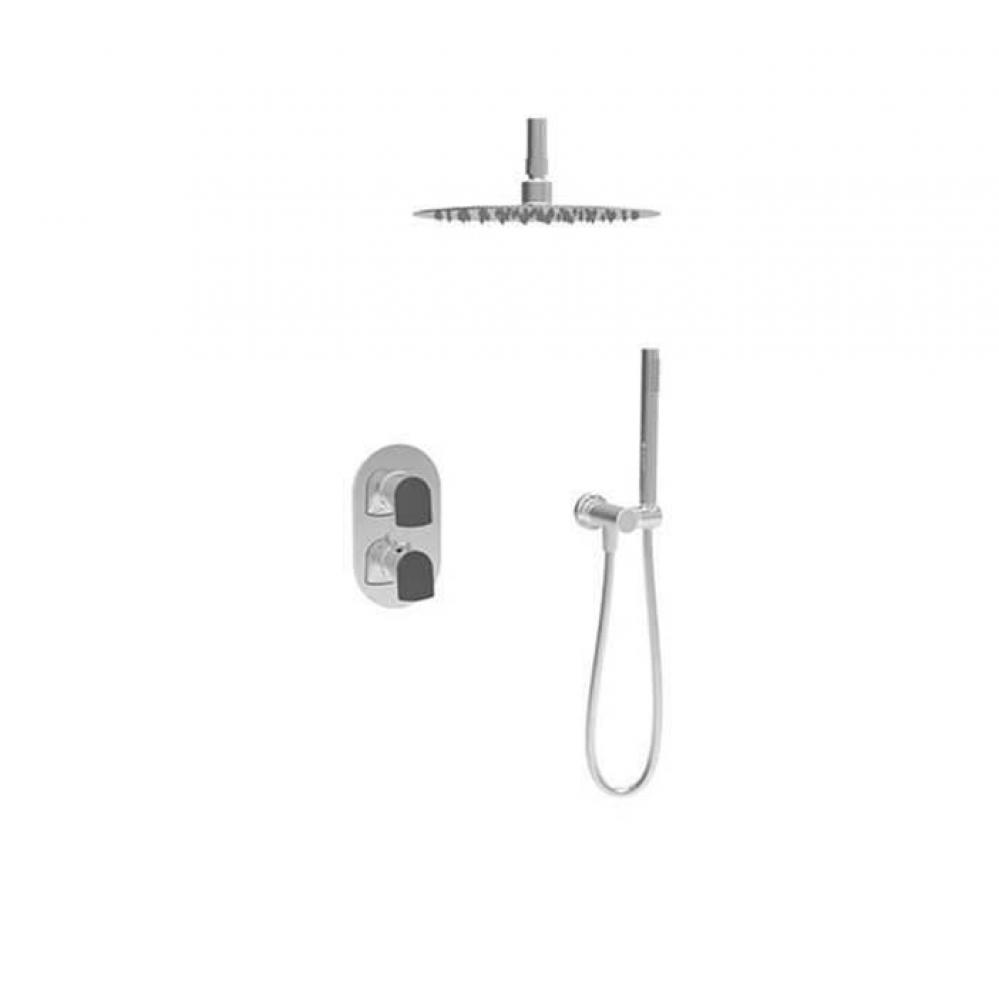 Complete Thermostatic Pressure Balanced Shower Kit