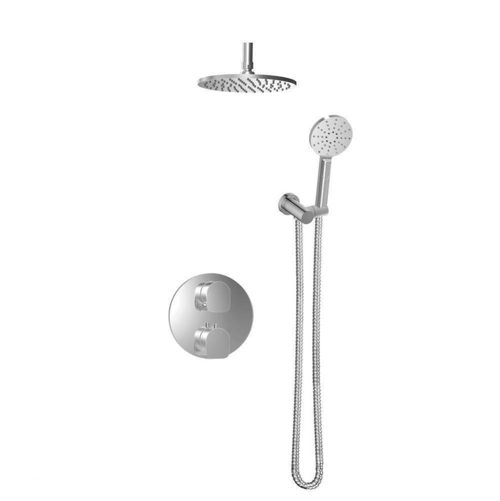 Complete Thermostatic Pressure Balanced Shower Kit