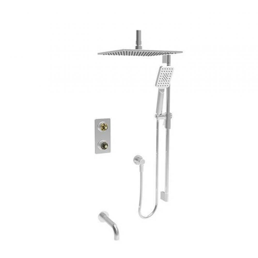 Trim Only For Thermostatic Pressure Balanced Shower Kit (Without Handle)