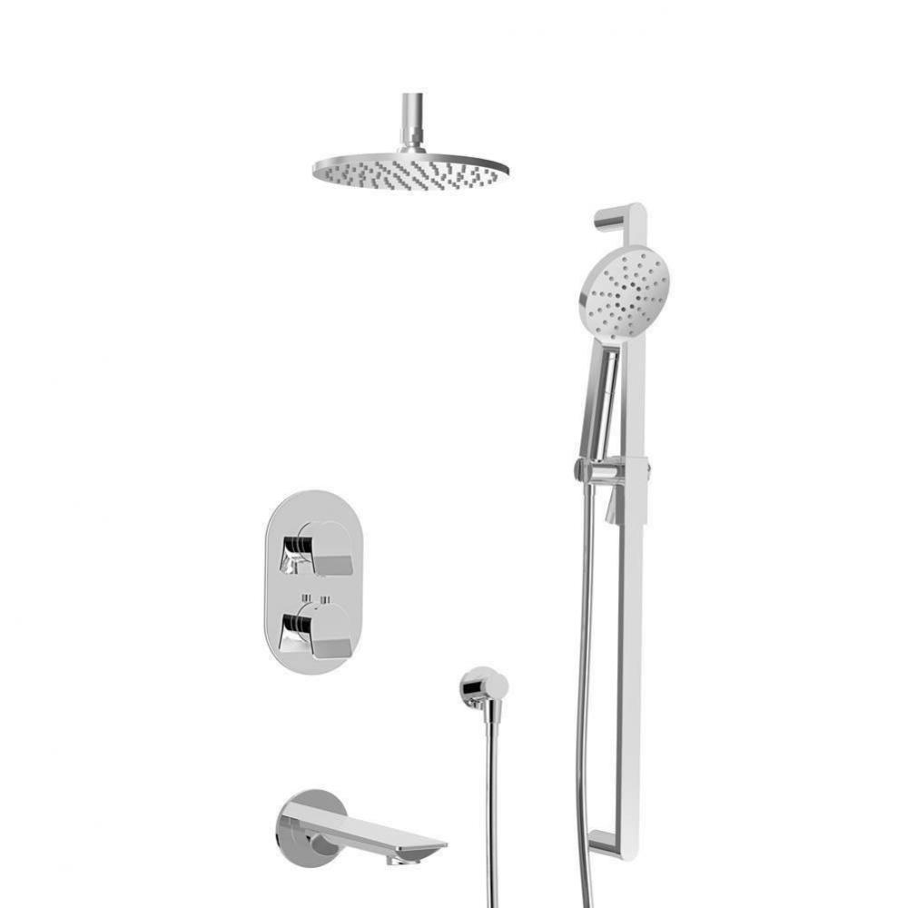 Trim Only For Thermostatic Pressure Balanced Shower Kit