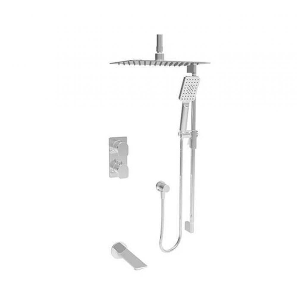 Complete Thermostatic Pressure Balanced Shower Kit