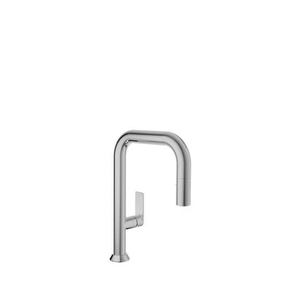 Single Hole Bar / Prep Kitchen Faucet With 2-Function Pull-Down Spray