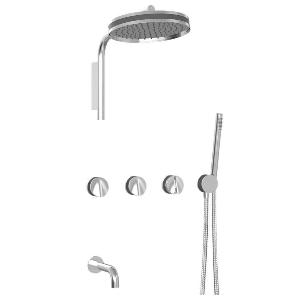 Complete Thermostatic Shower Kit (Non-Shared Ports)