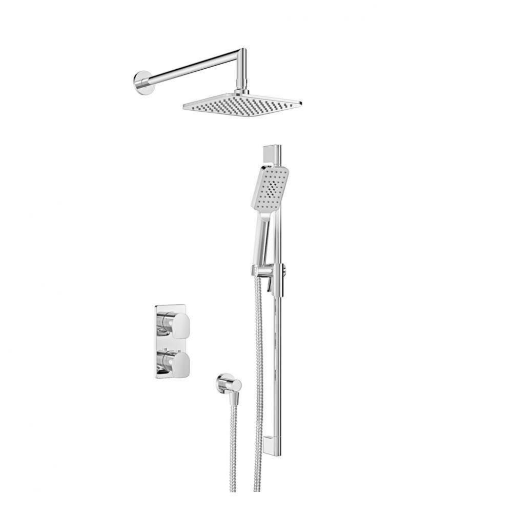 Complete Thermostatic Pressure Balanced Shower Kit