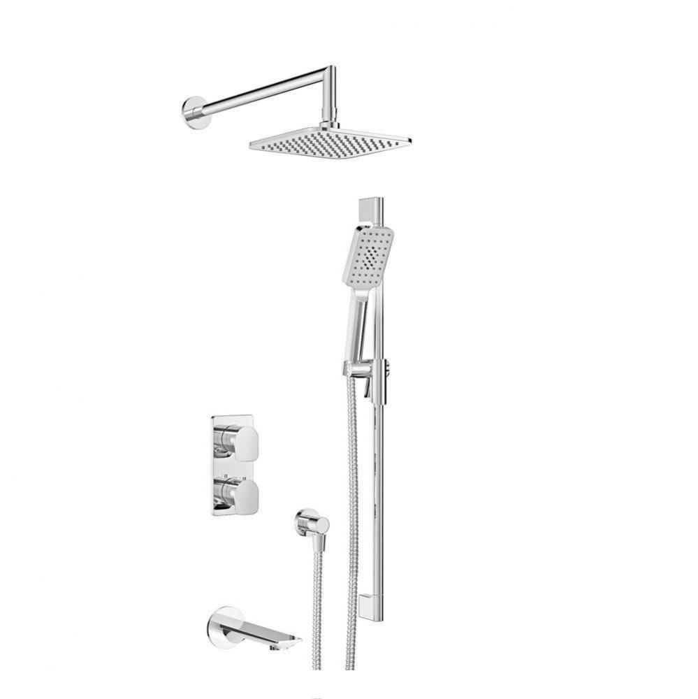 Trim Only For Thermostatic Pressure Balanced Shower Kit