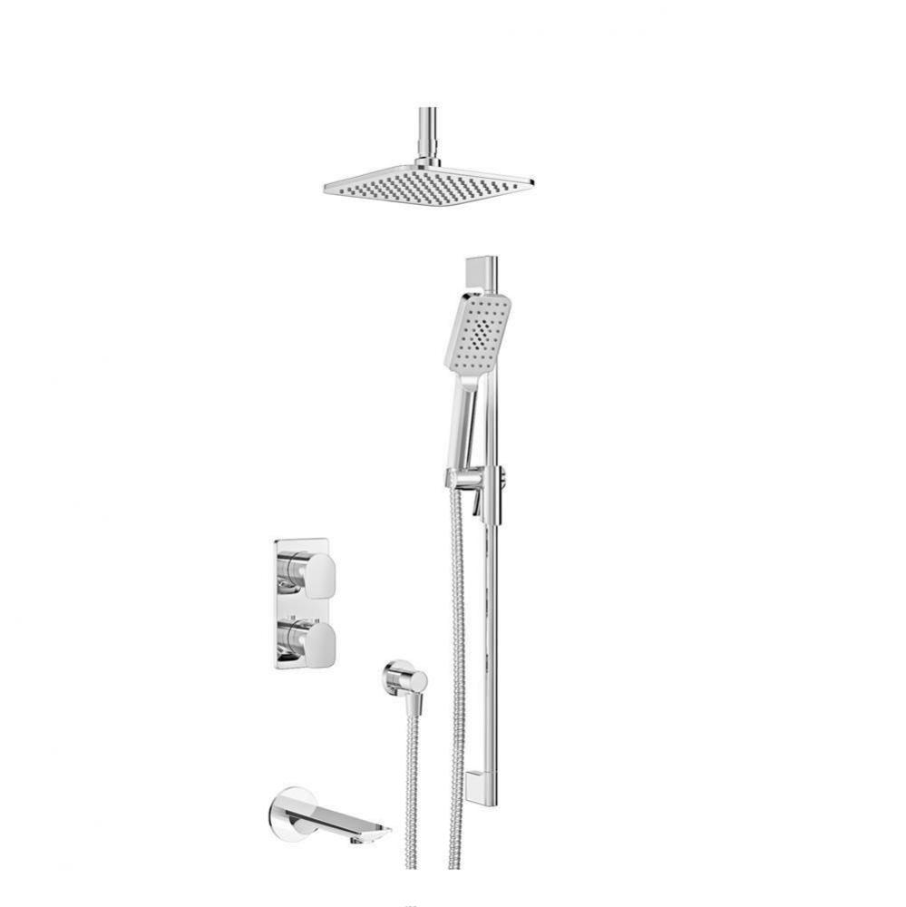 Trim Only For Thermostatic Pressure Balanced Shower Kit