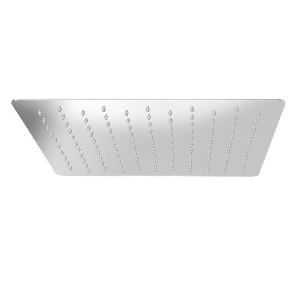 Square 16'' Anti-Limestone Built-In Shower Head