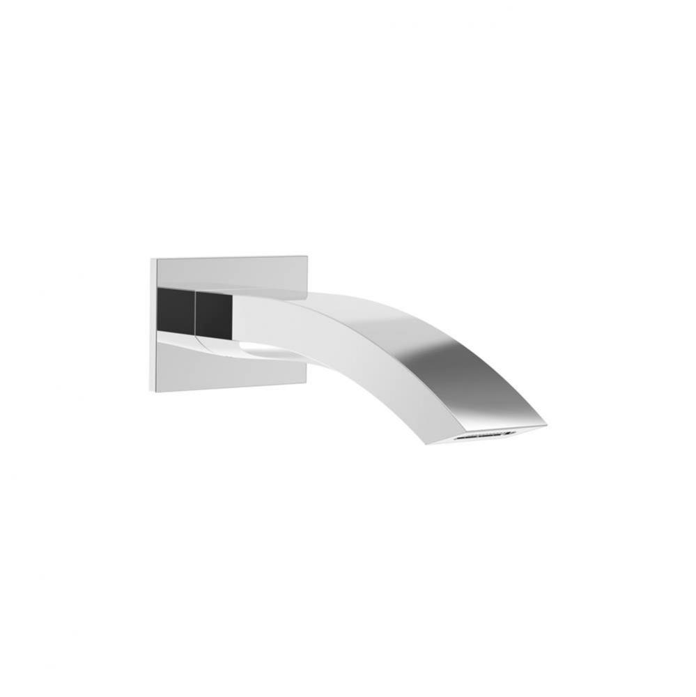 Modern waterfall tub spout without diverter