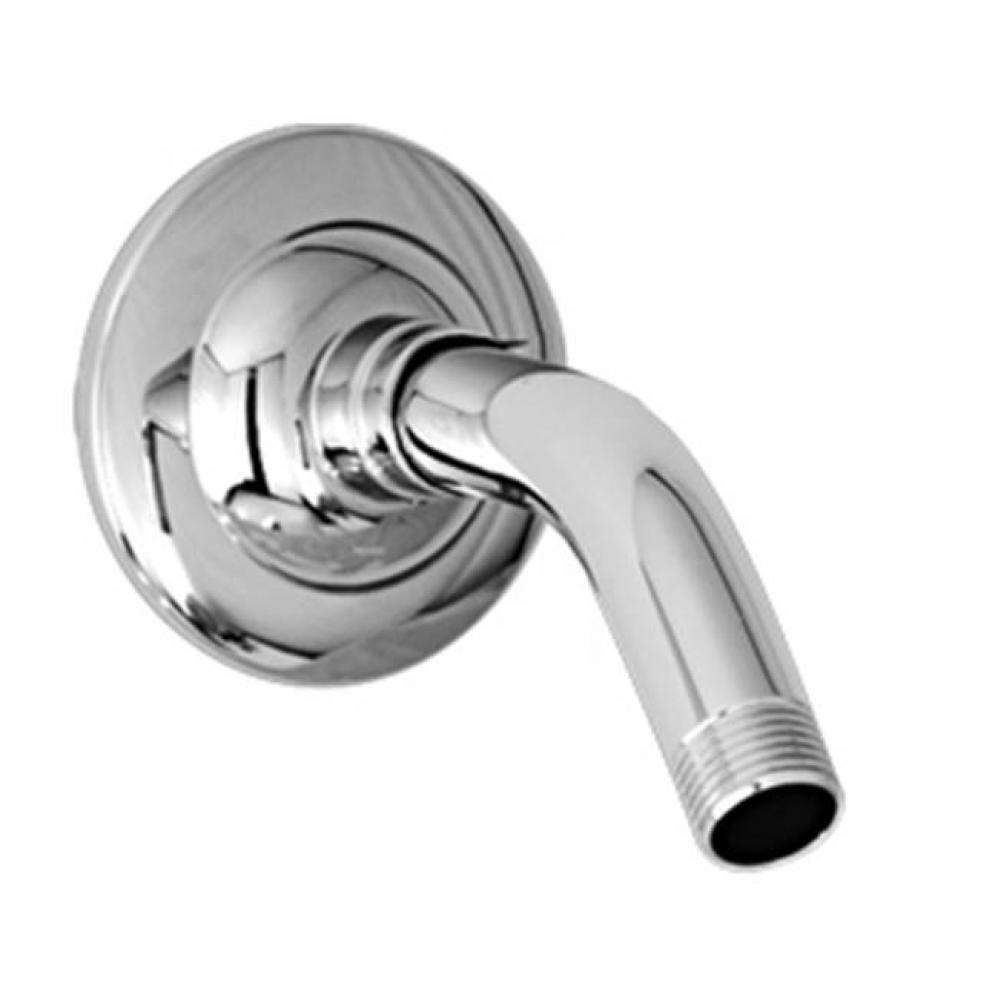 6'' shower arm with flange