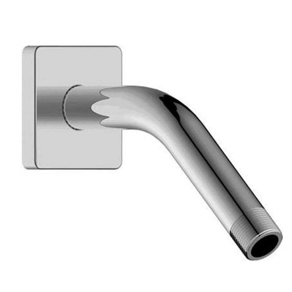 6'' shower arm with flange