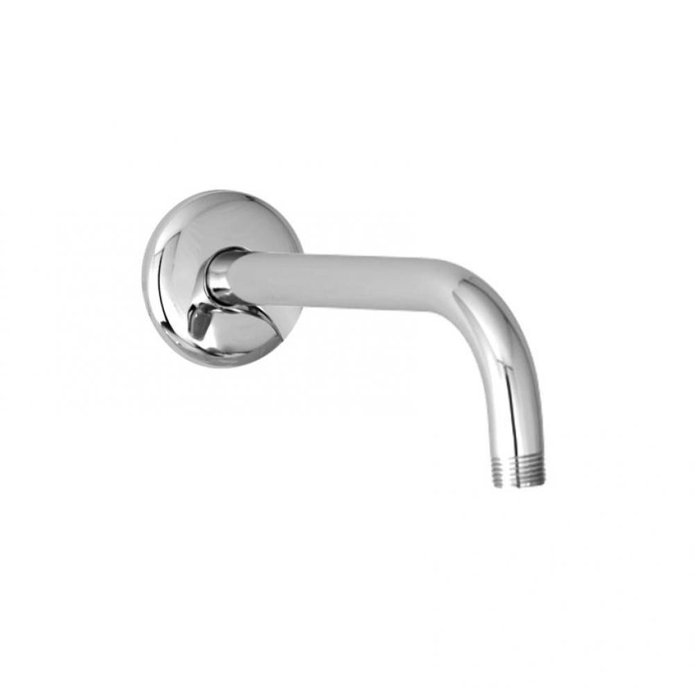 9'' shower arm with flange