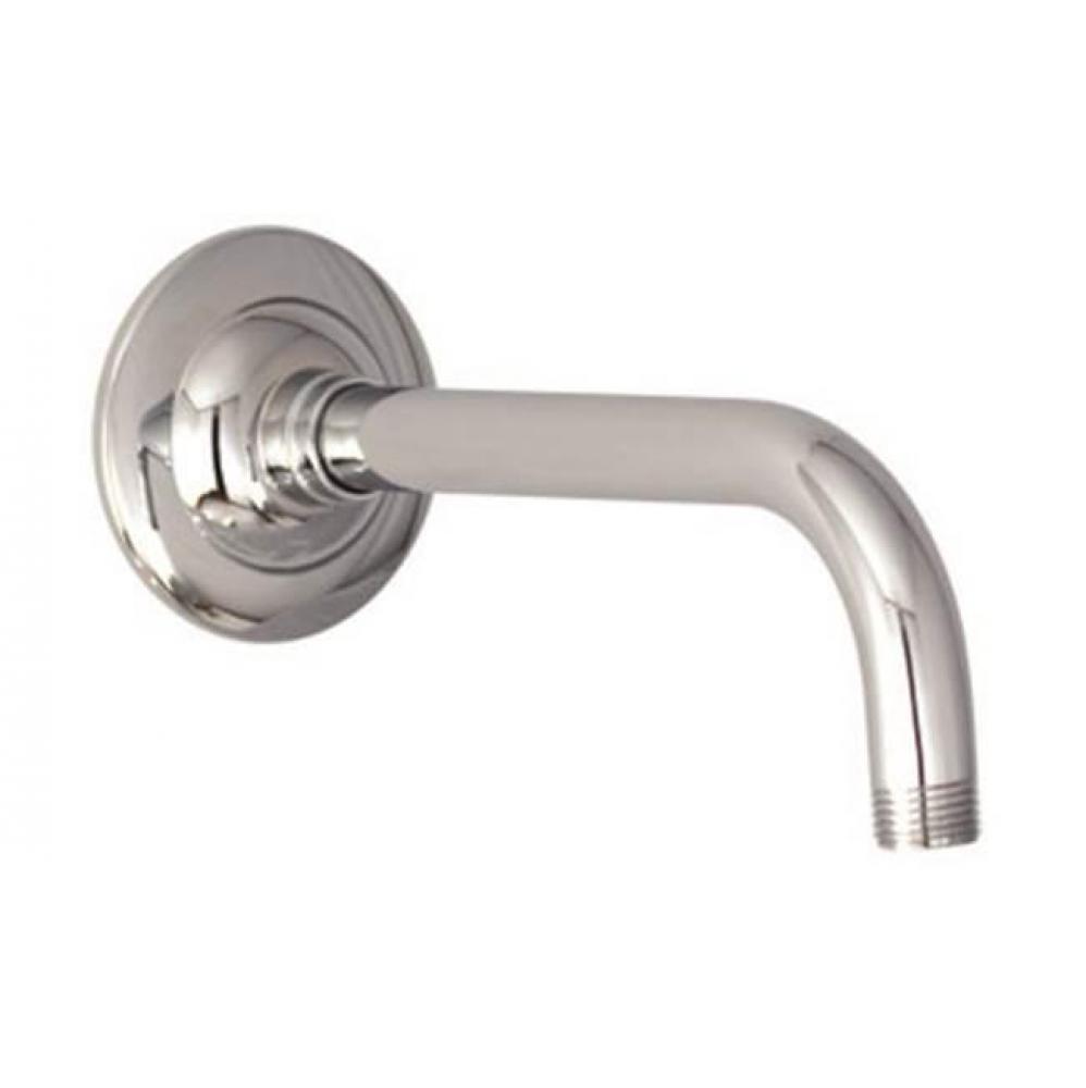 9'' shower arm with flange