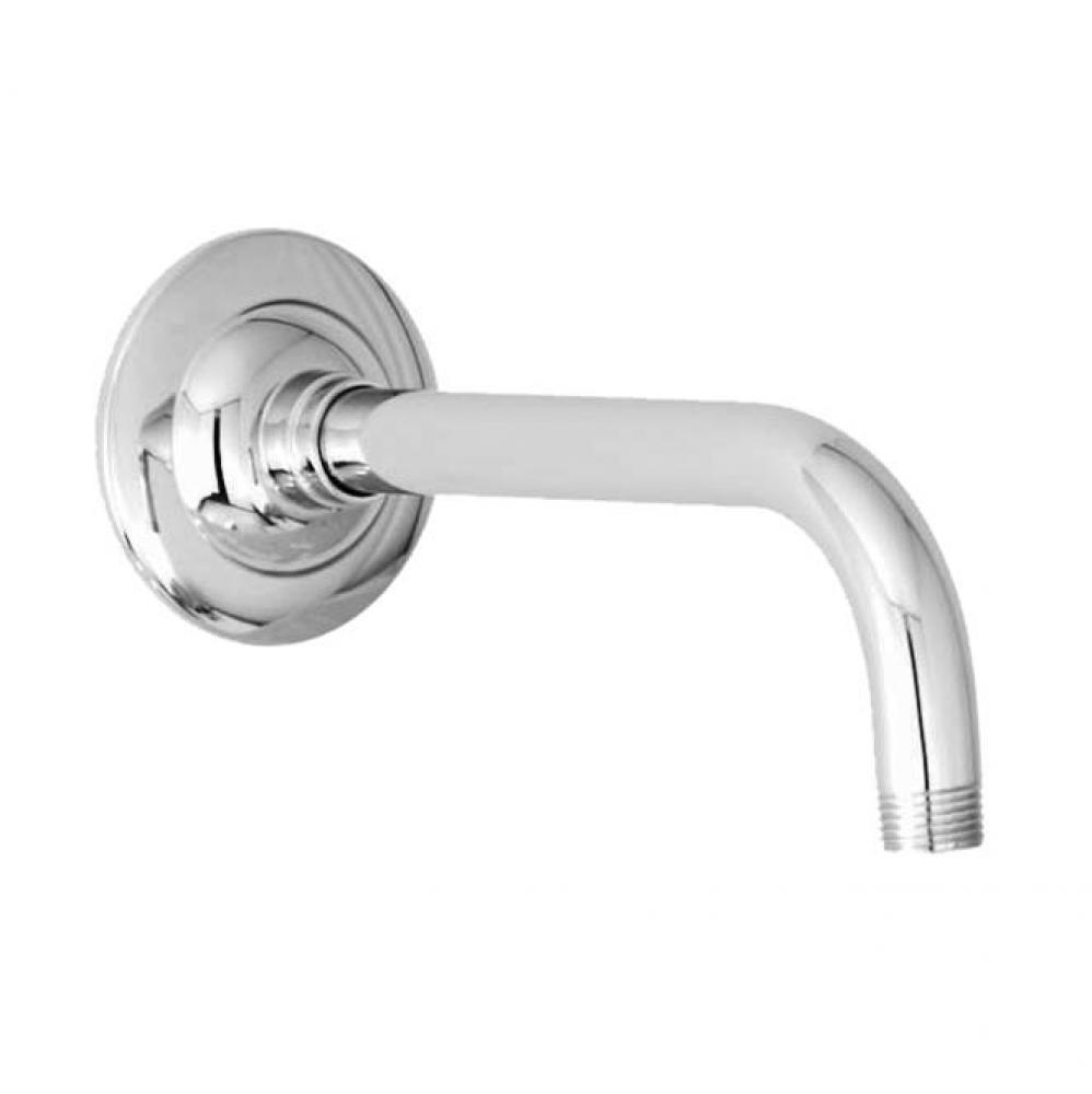 9'' shower arm with flange