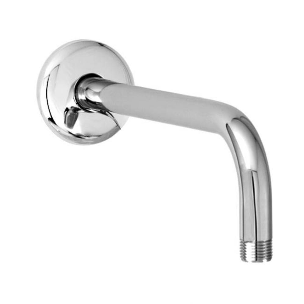 12'' shower arm with flange