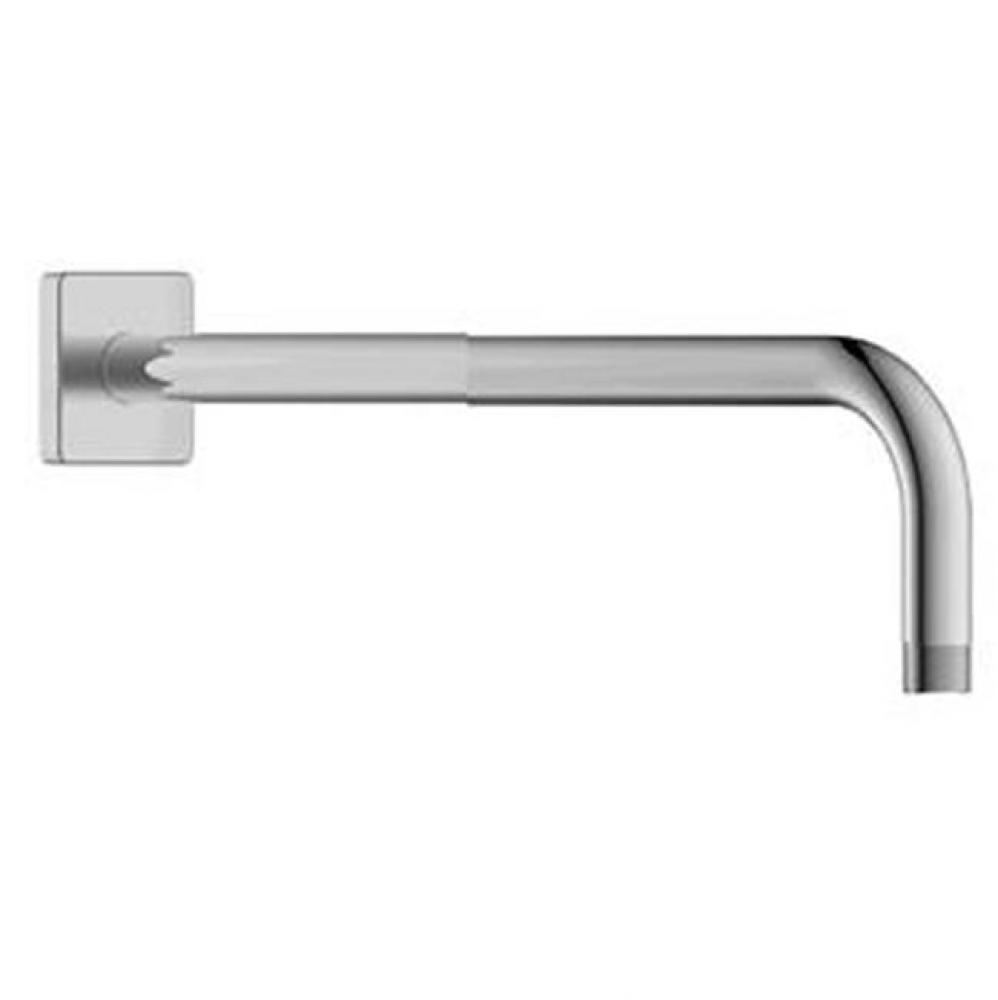 12'' shower arm with flange