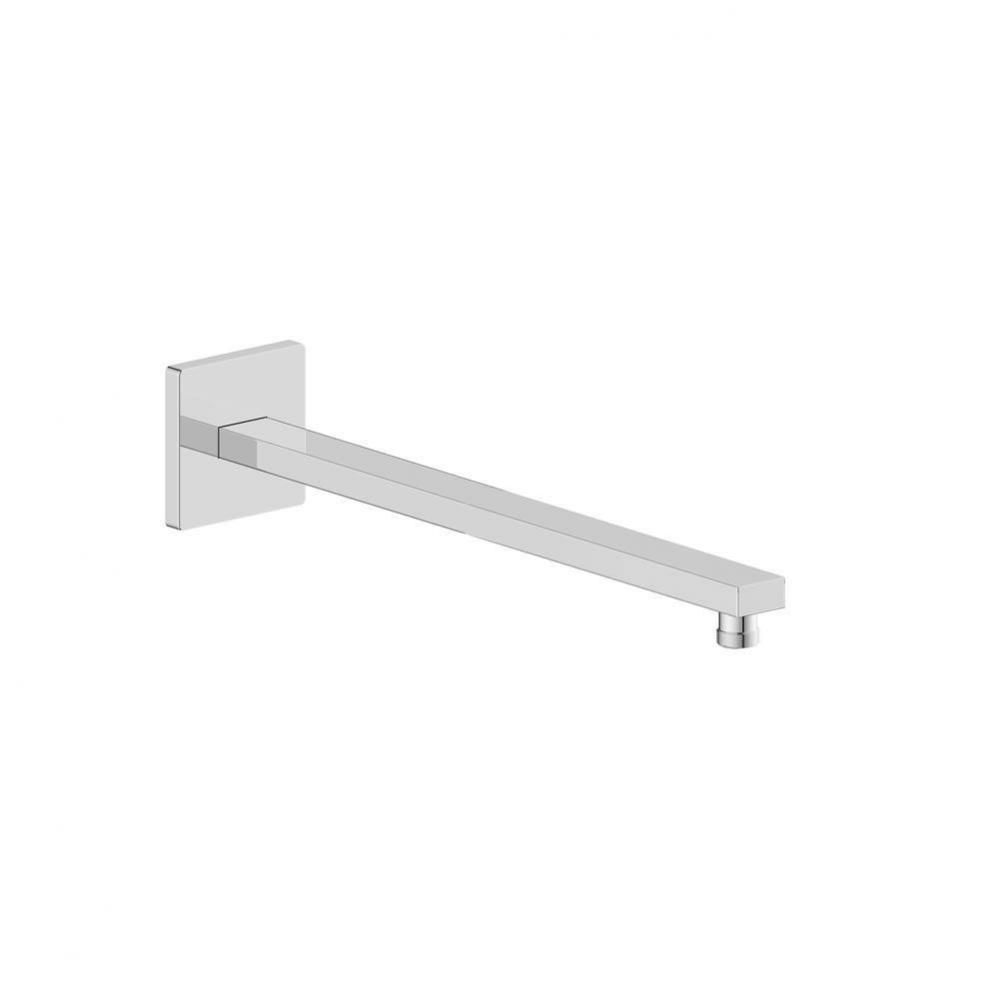 16'' square shower arm with flange