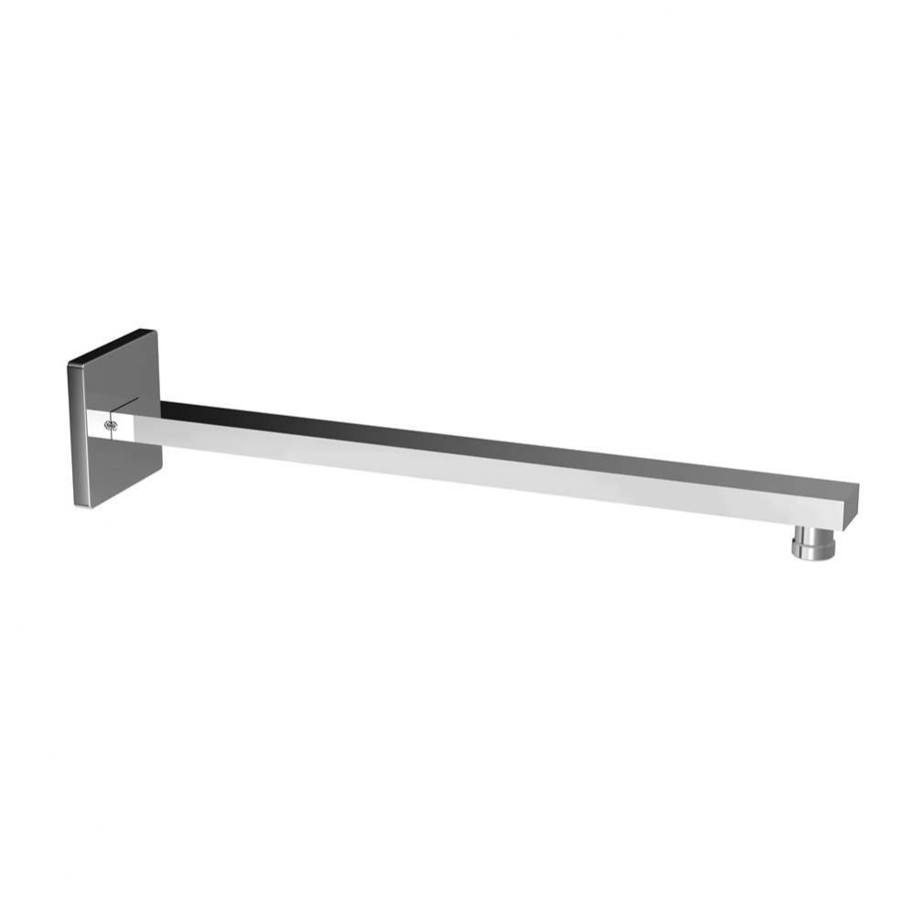 16'' square shower arm with flange