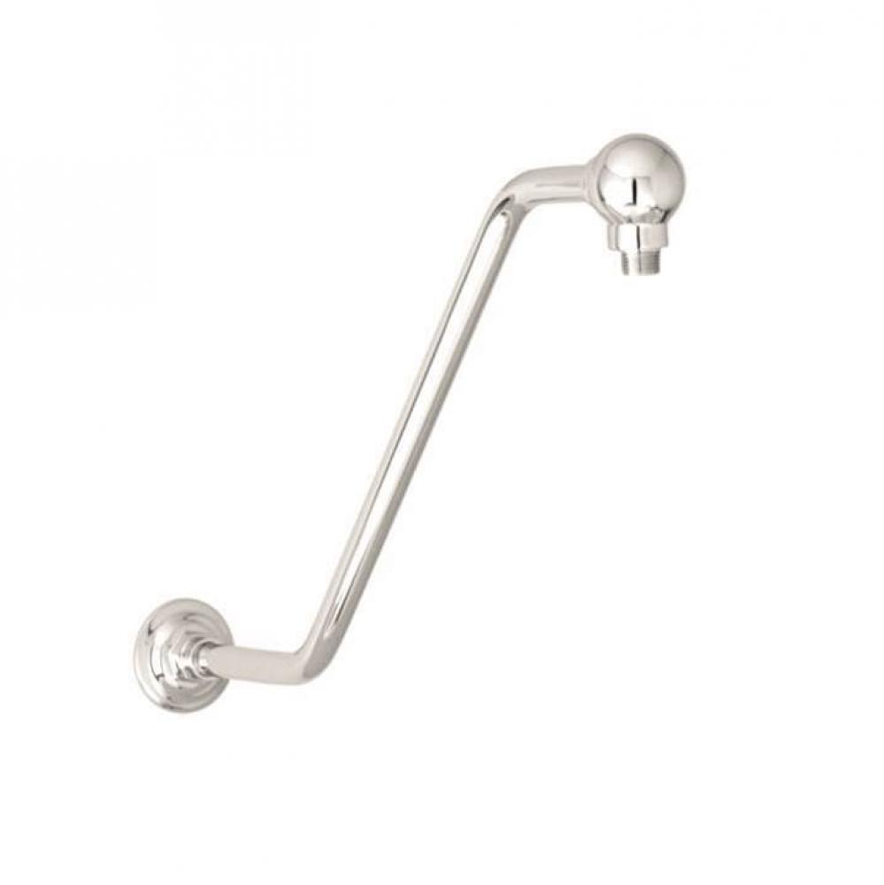 17'' Z-Shaped Shower Arm With Flange