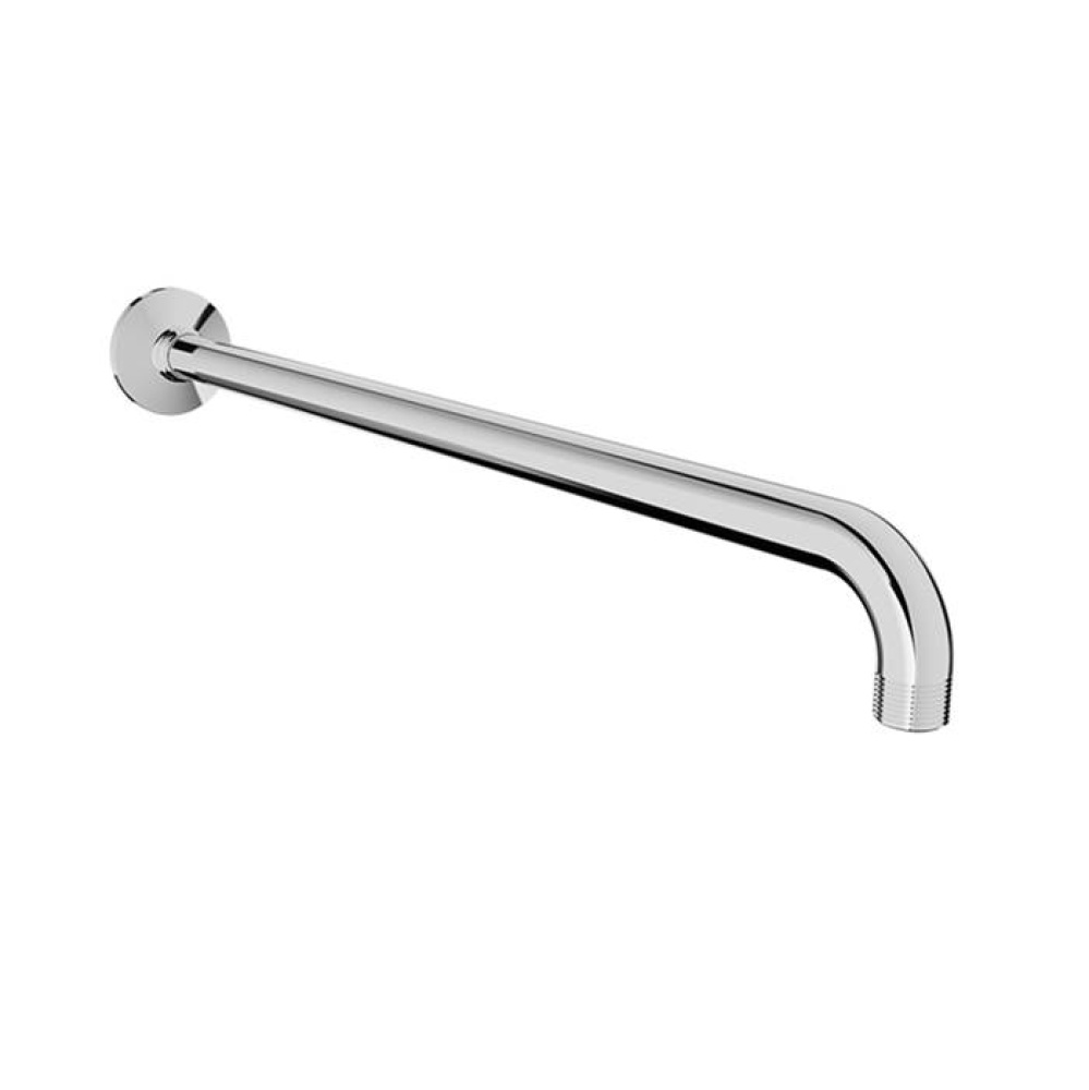 18'' wall-mounted shower arm with flange