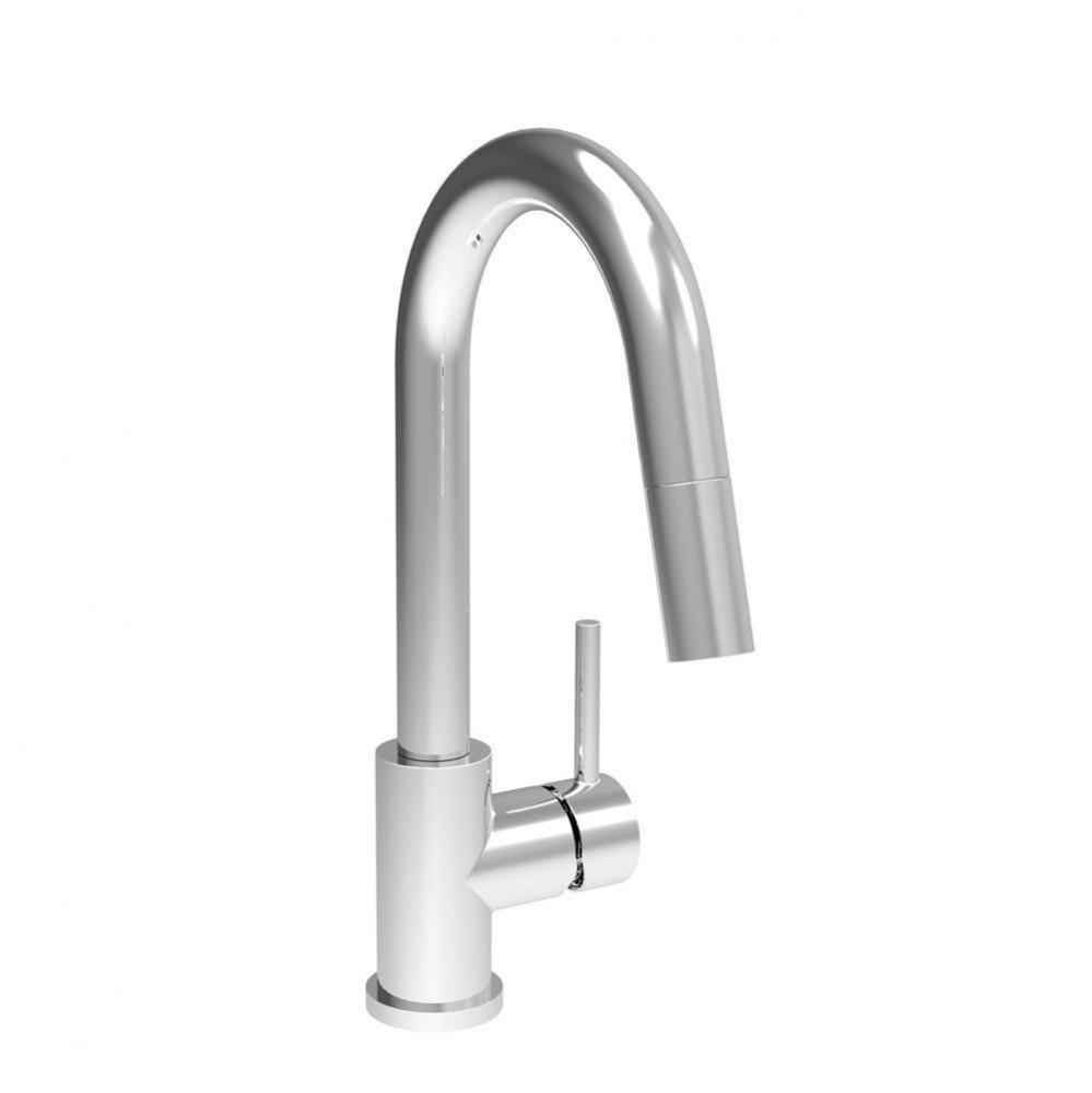 Single Hole Bar / Prep Kitchen Faucet With 2-Function Pull-Down Spray