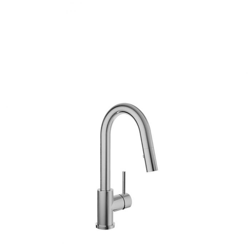 Single Hole Bar / Prep Kitchen Faucet With 2-Function Pull-Down Spray