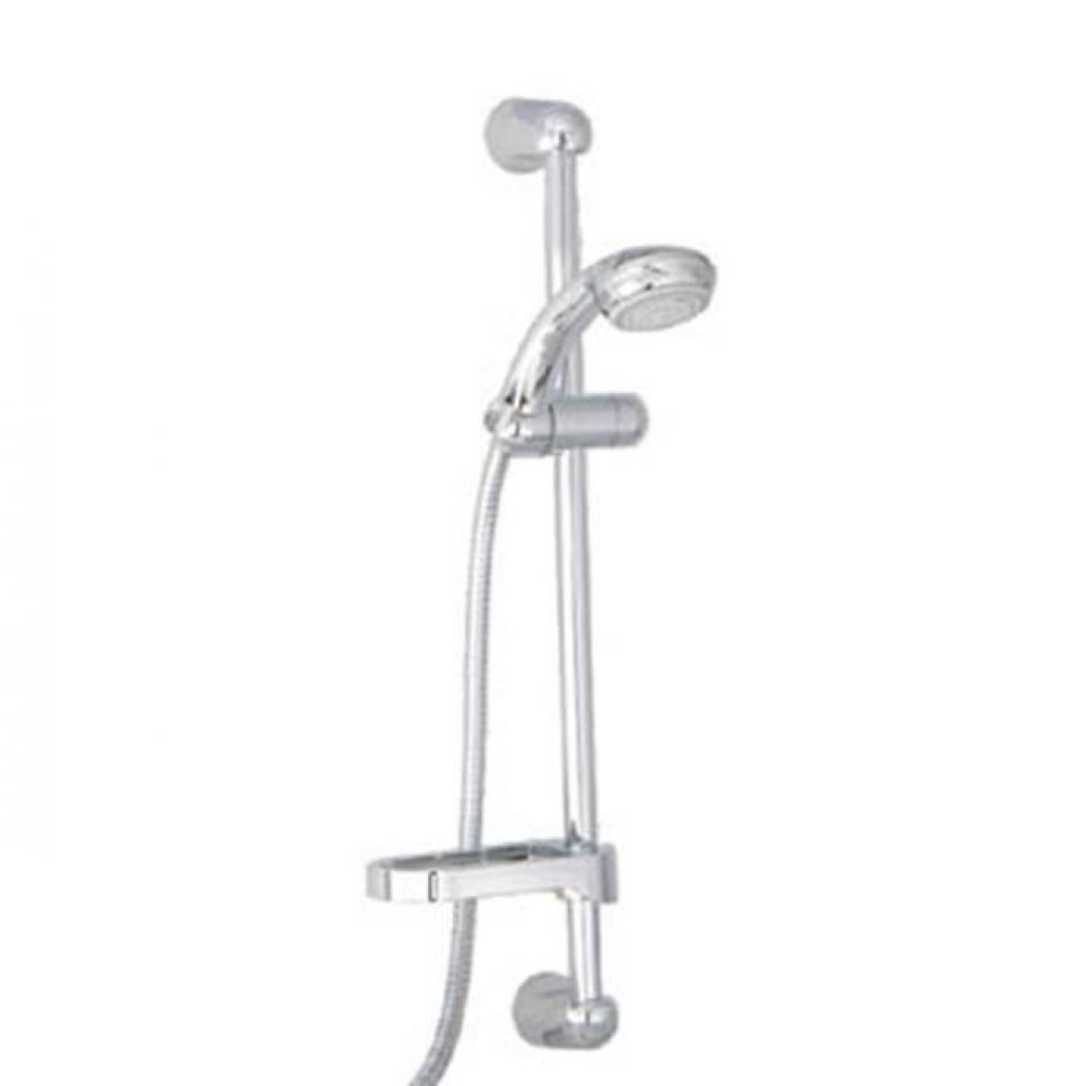 Tryoli 5-spray sliding shower bar