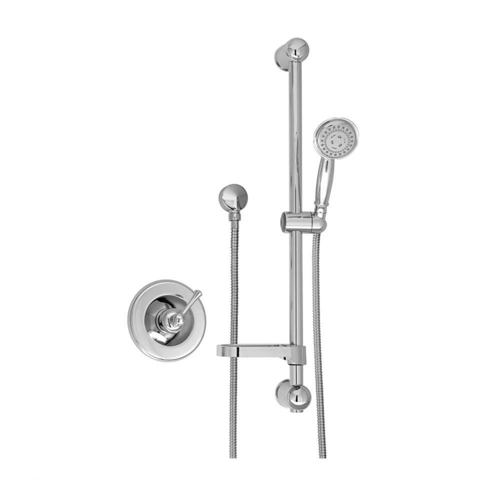 Complete pressure balanced shower kit