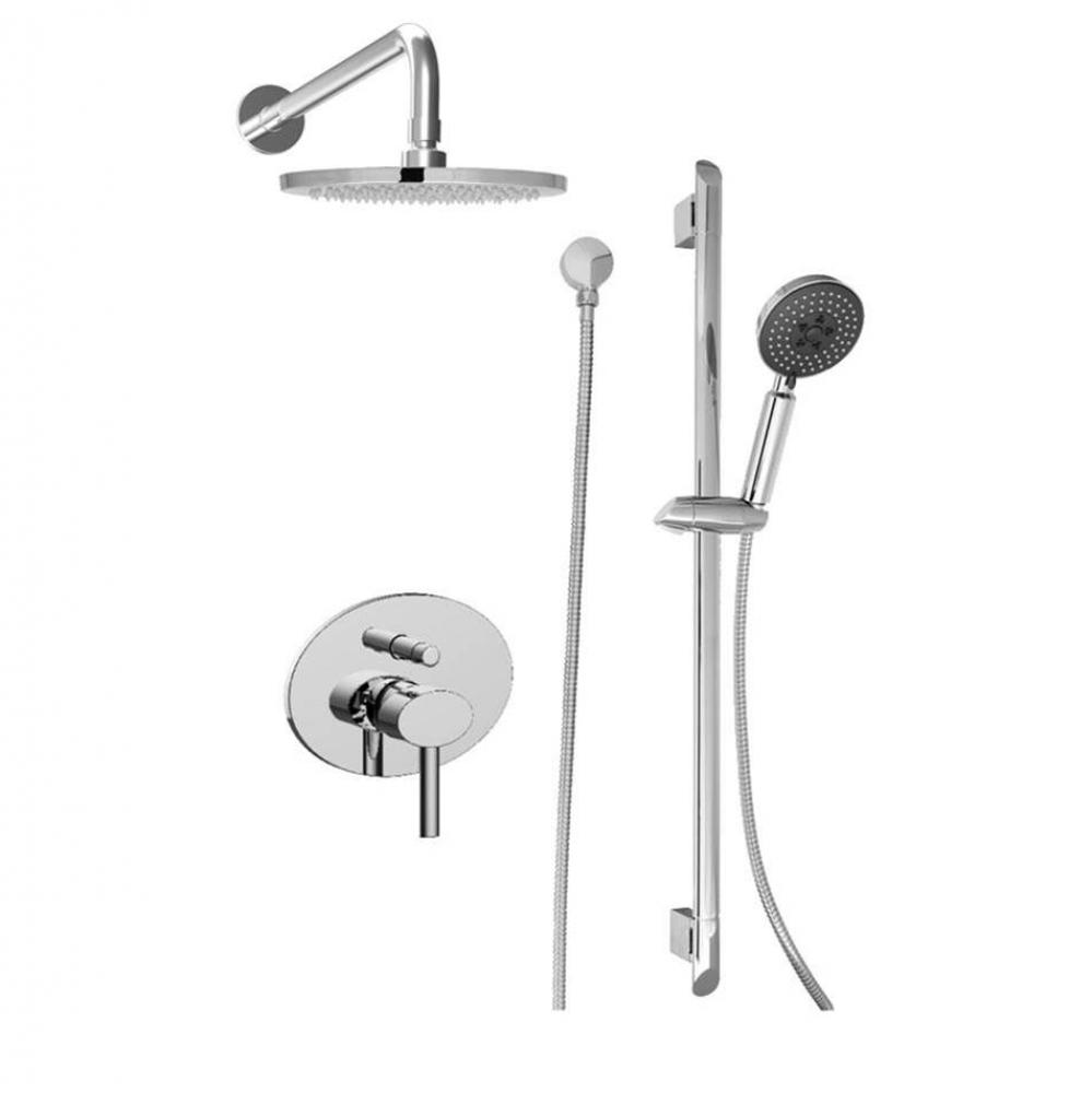 Complete pressure balanced shower kit