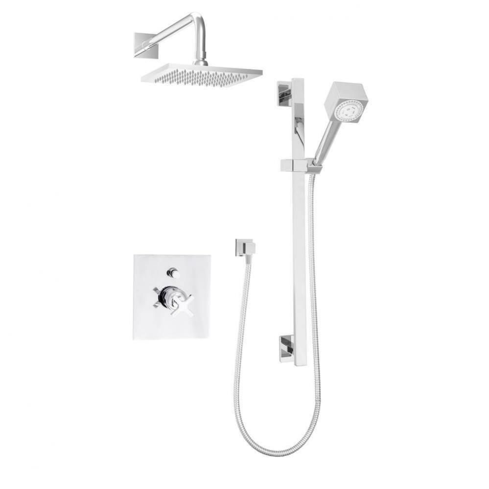 Complete pressure balanced shower kit