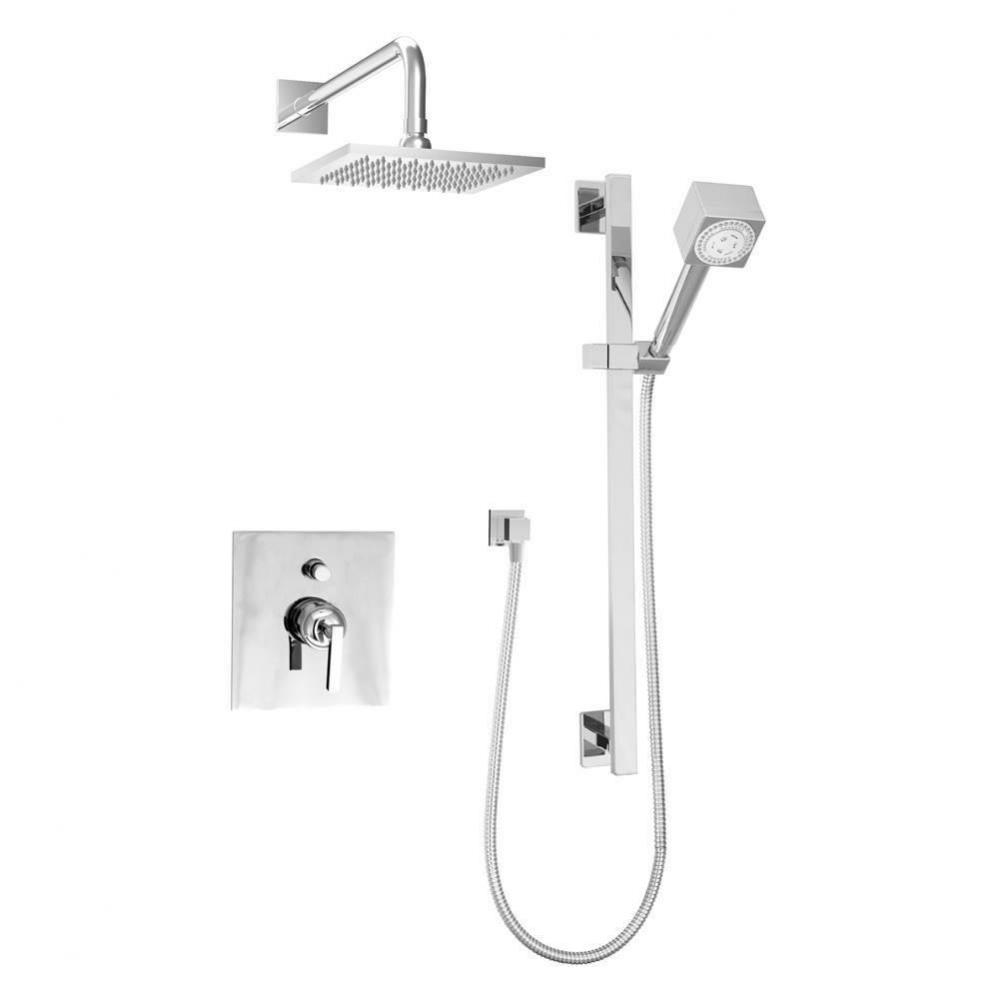 Complete pressure balanced shower kit